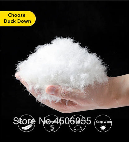 Winter Duck Down Pants Men Outdoor 8XL 7XL 6XL Plus Size Warm Padded Thicken Waterproof Thermal Trousers Windproof Male Jogger.