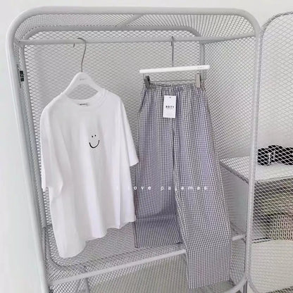 Sommer Neue Damen Pyjamas Loungewear Sets Beliebte Frühling und Herbst Kurzarm Loungewear Weibliche Student Nachtwäsche Loungewear.