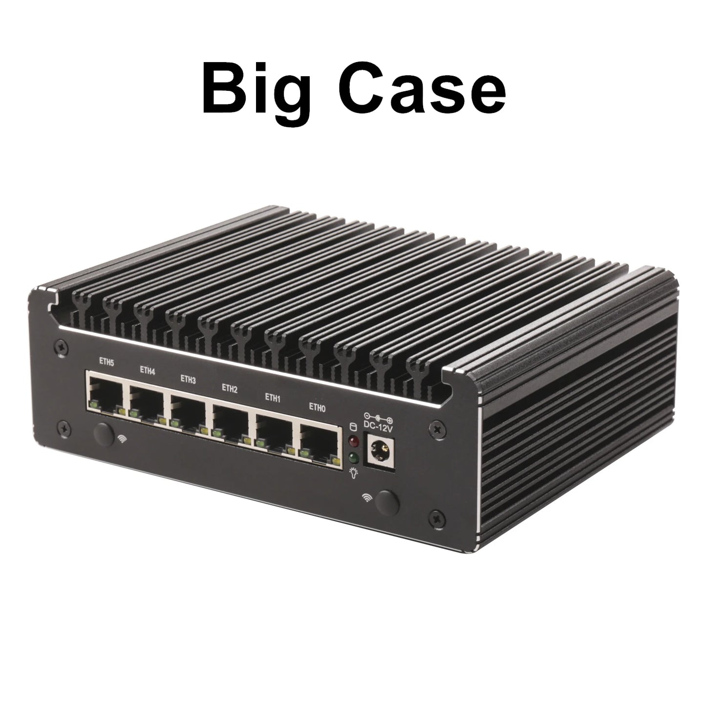 Intel N150 7505 6305 6 Lans i226-V 2.5G Firewall Soft Router DDR4 NVMe 1*COM Type-C pfSense OPNsense Fanless Mini PC Computer.