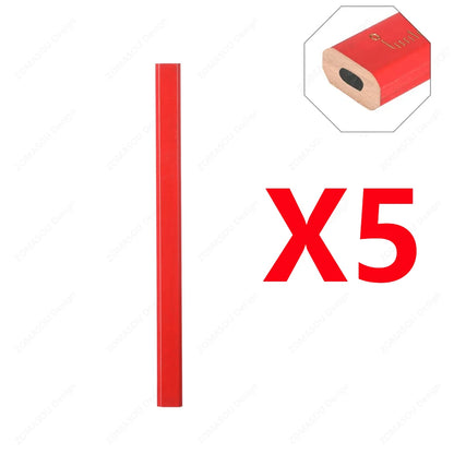 150–1 Stück robuste achteckige Hartschwarz-Schreinerbleistifte, Holzbearbeitungsstifte, speziell für die Markierung von Holzbeton.