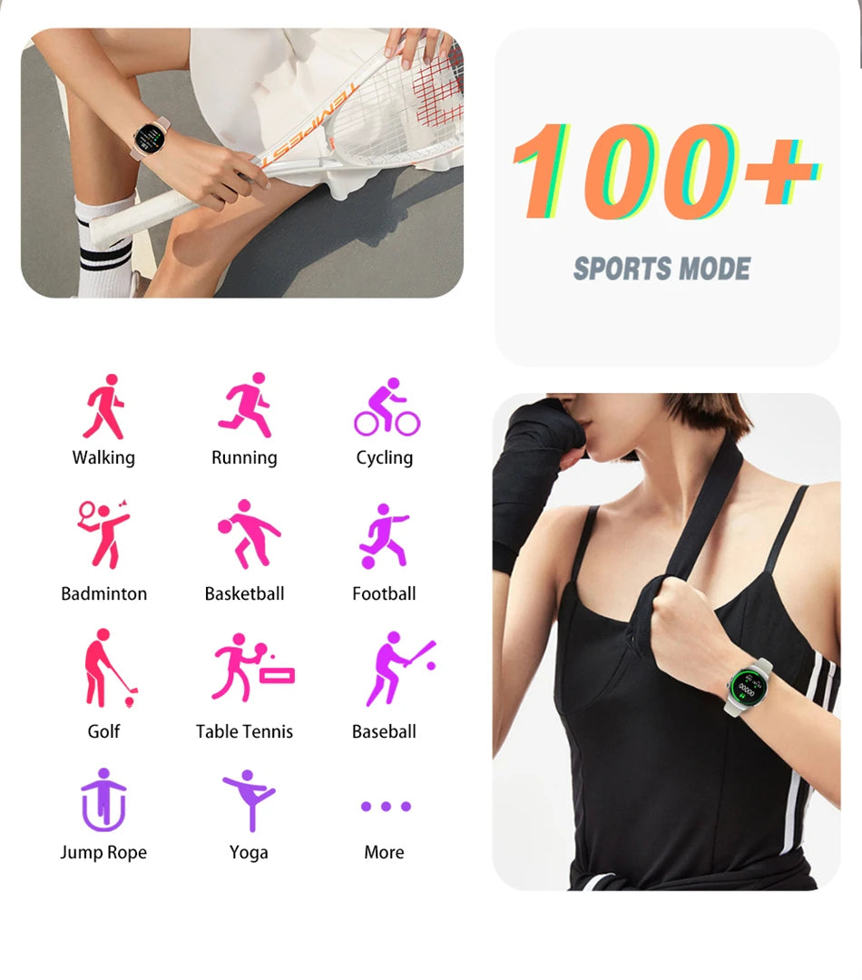 2025New GPS NFC Bluetooth Call Smartwatch Women Watch 4 mini Sports Track Heart Rate Oximetry Monitoring Health Smartwatch Woman.