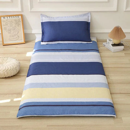 WASART Fully enclosed with zipper mattress protector cover geometric printed baby couple single double bed sheet protection pad.