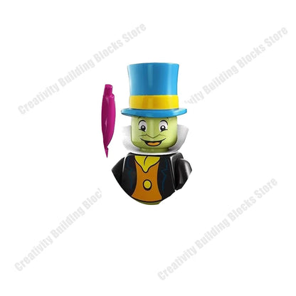 New Hot Series Gray Shark Boy Girls 3D Model DIY Building Bload Toys Classic Movie Children's Toys Gifts