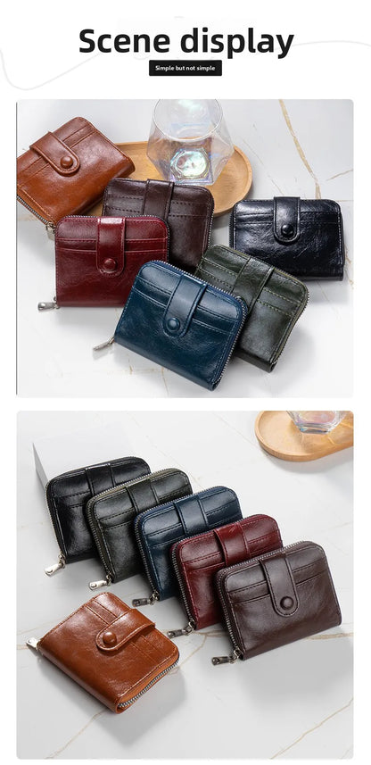 Fashion Multi-card Wallet, Unisex, Zipper Change Bag, Card Bag.