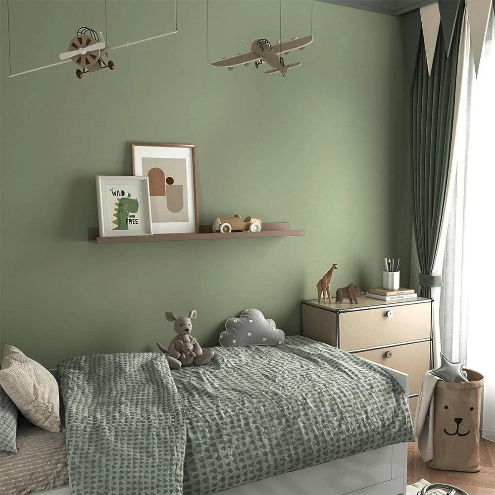 55 cm Breite, selbstklebende Folie, schwarz, matt, verdickter Aufkleber, Möbel, Küche, für Schränke, Tische, Wand, DIY-Renovierungstapete