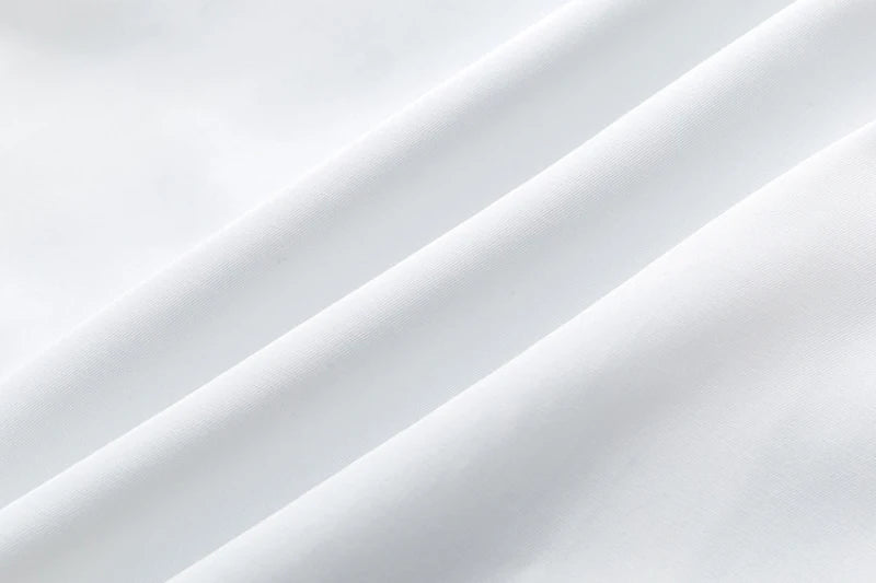 Zoki White Women Shirt Fashion Long Sleeve Casual Turn Down Collar Female Blouse Loose Pocket Button Office Ladies Elegant Tops