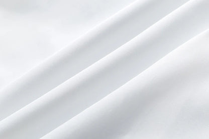 Zoki White Women Shirt Fashion Long Sleeve Casual Turn Down Collar Female Blouse Loose Pocket Button Office Ladies Elegant Tops