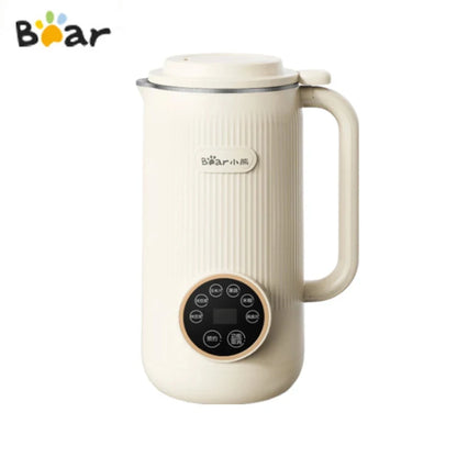 Bear 600ml Soy Milk Machine Maker Soybean Blenders For Kitchen Juicer Food Processors Nut Vegan Low Noise 220V Wall Breaking.