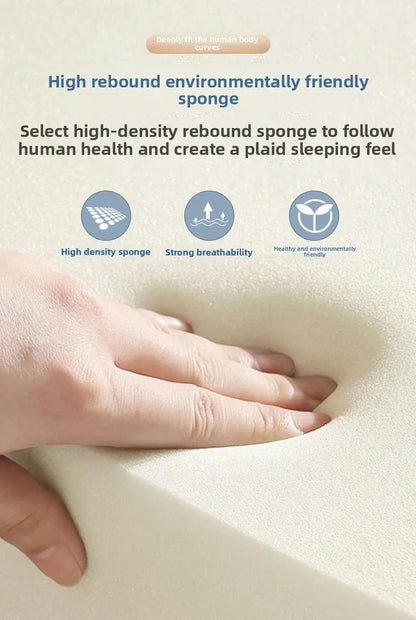 Komprimierte Rollmatratze, 200 * 100 * 20/22 cm Federgedächtnis-Baumwollmatratze, unabhängige Tasche