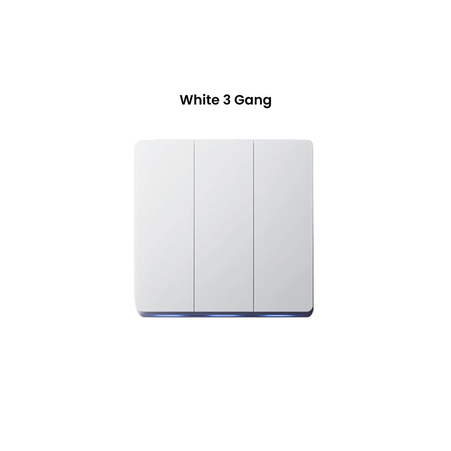 GIRIER Smart Lichtschalter WiFi Druckknopf Wandschalter Neutralleiter erforderlich 1/2/3/4 Gang Funktioniert mit Tuya Alexa Google Home