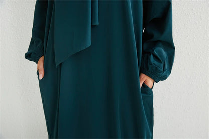 Muslim Abaya Prayer Dress Islamic Clothing Women.