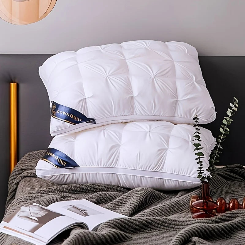 1pc 48x74CM Twisted Pillow  - Hotel Grade Neck Support Pillow Core Designed for Sleep Aid And Home Use.