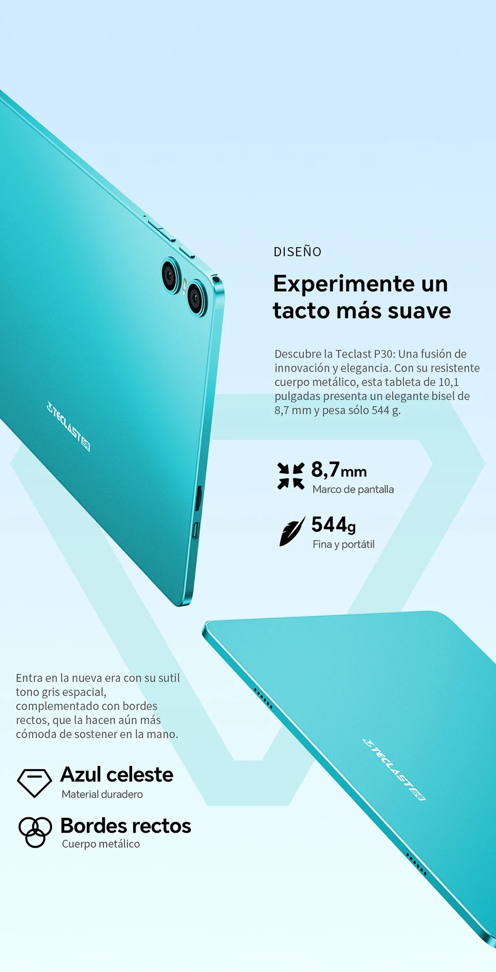 Teclast P30 Android 14 Tablet, 10.1 Inch, up to 12Gb Ram, 128Gb Rom, 1280X800 Ips, Unisoc T606, 8 Cores, 6000 Mah.