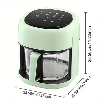 4.5L Smart Electric Air Fryers Oil-free Automatic Household Kitchen 360°Baking Convection Oven Deep Fryer Visible Window EU 220V.