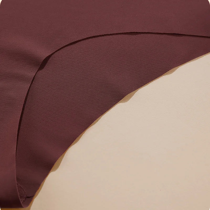 3PCS SET High Waist Panties Ice Silk Seamless Panty for Women Plus Size Sexy Comfortable Breathable Underwear S-3XL.