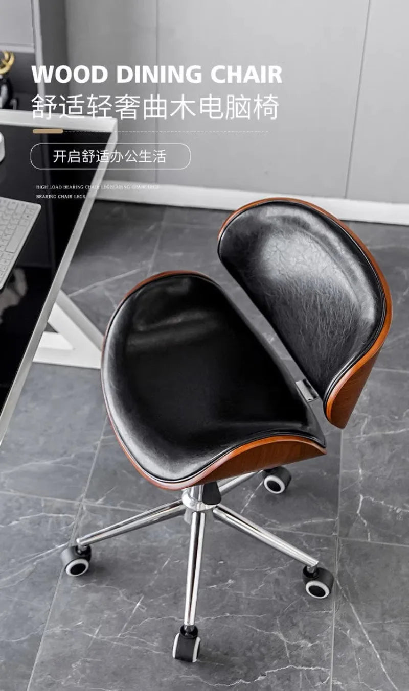 Massivholz Computer Stuhl Rückenlehne Hause Bequeme Langzeit Sitzen Gebrauchte Studie Stuhl Net Promi Lift Drehstuhl