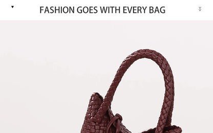Woven Shoulder Bag for Women Crossbody Tote Bag for Women Small Handbag Vegan Leather Purse Tote Handbag Hobo Bag.