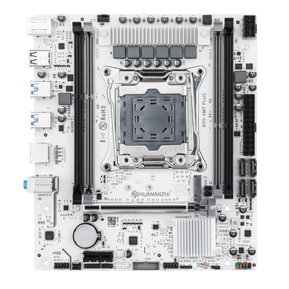 HUANANZHI X99 4MT plus LGA 2011-3 Xeon Motherboard - DDR3 Memory Support NVMe SATA for Gaming & Business Use with TPM2.0.