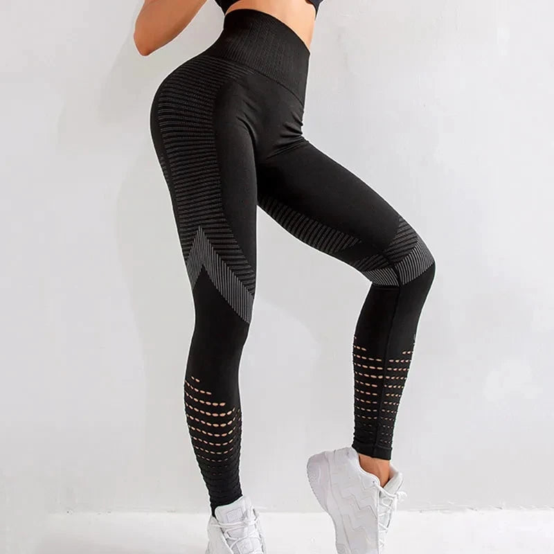 Frauen Fitness Leggings Hohe Taille Nahtlose Leggings Sportswear Atmungsaktive Weibliche Workout Legging.