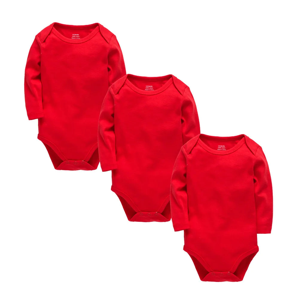 Solide weiße Babykleidung Langarm Baumwolle Baby Mädchen Jungen Body Neugeborenen Körper Bebe 0-24 Monate Säuglingsoverall.