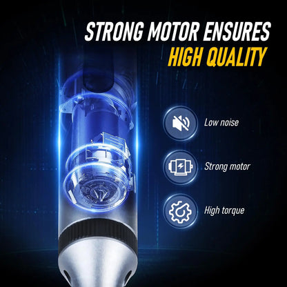 51 in 1 Elektro-Schraubendreher-Set Typ-C-Ladegerät Akku-Schrauben dreher Präzisions-Magnet-Bits für Telefon-PC DIY-Reparatur werkzeug