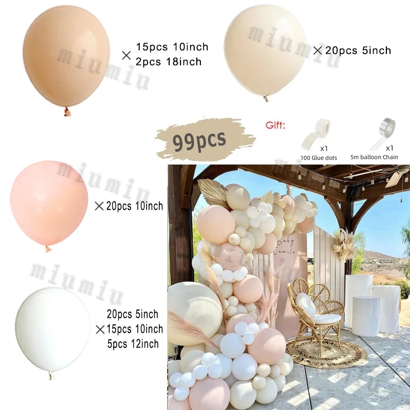 Macaron Rosa Ballon Girlande Bogen Kit Hochzeit Geburtstag Party Dekor Kinder Roségold Latex Ballons Babyparty Dekorationen Kette