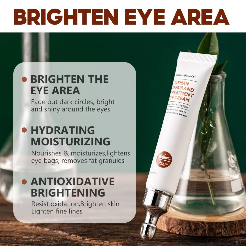 VIBRANT GLAMOUR  Eye Cream Eliminate Wrinkles Effectively Promote Collagen Repair Anti-Wrinkle Anti-Agingfight Puffiness.
