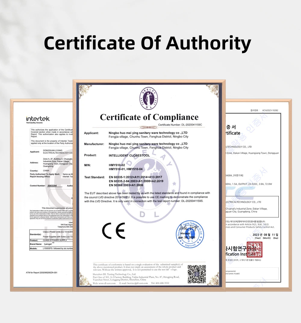 Intelligenter, länglicher Toilettensitzbezug – beheizt, wassersparend, automatische Reinigungsdüse, langsam schließend, trocken, LED-Licht für modernes Badezimmer