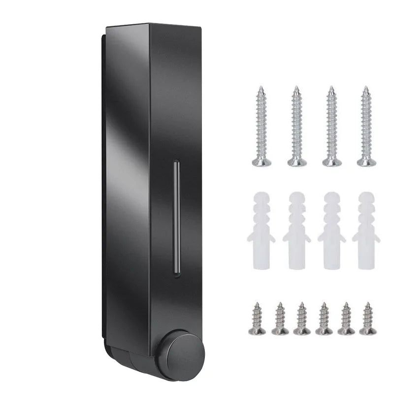 420ML Wand Badezimmer Flüssigseifenspender Waschlotion Händedesinfektionsmittel Kind Familie Hotel Küche Duschgel Spender