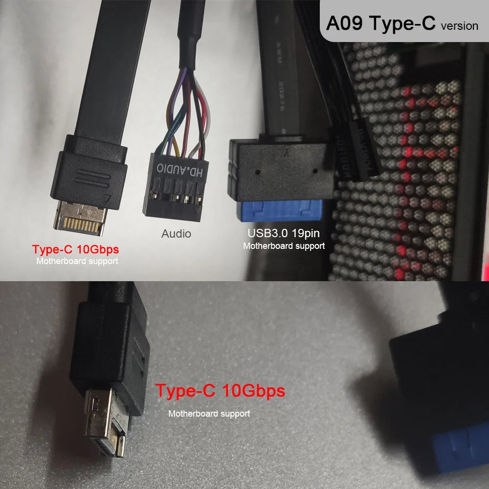 A09 3.8L ITX Chassis A4 HTPC Portable Computer PC Support PCIe 2.5' SSD Drive Mini IPC Flex PSU Case.