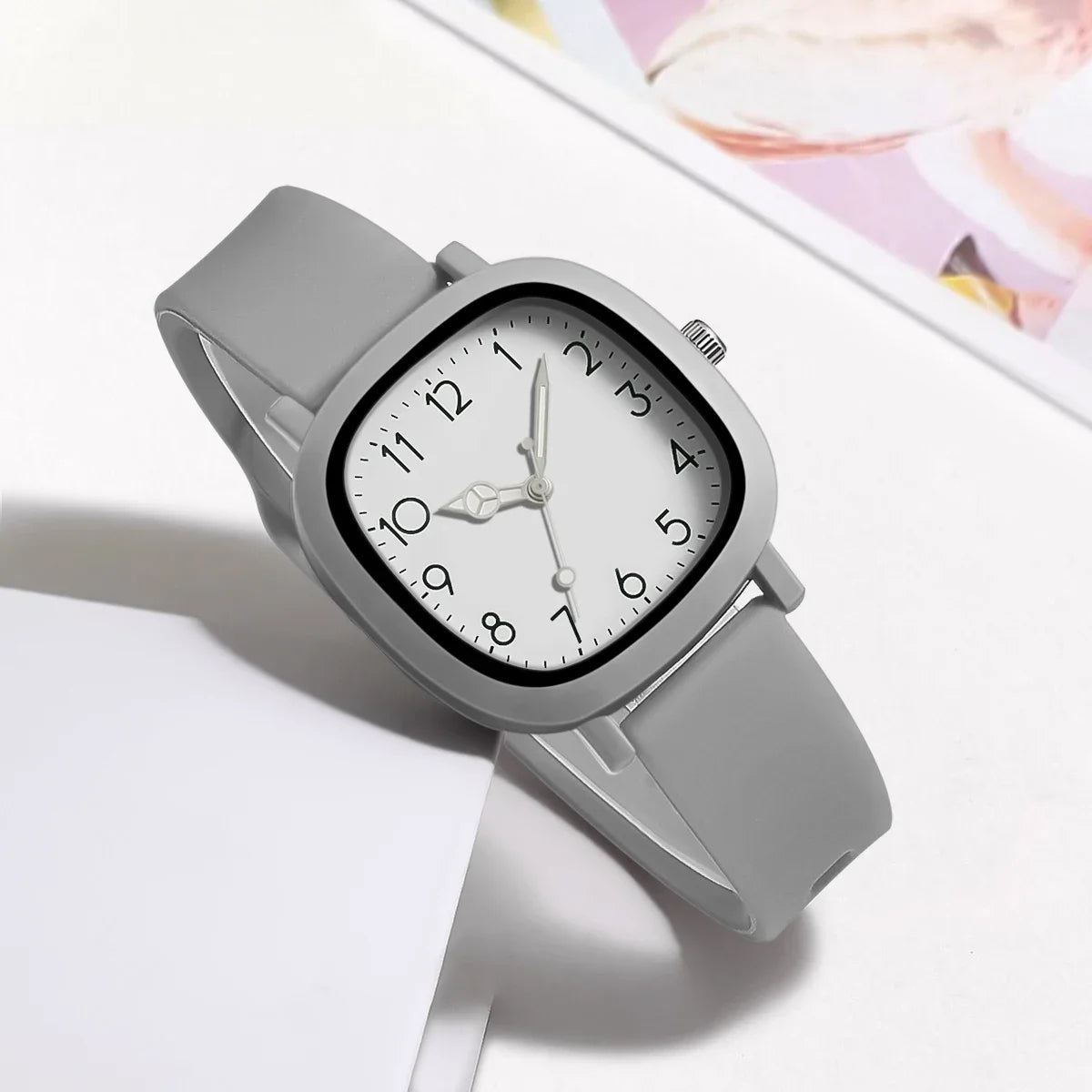 Fashion Women Watch Silicone Quartz Wristwatches For Women Clock Christmas Gift Valentine's Day Ladies Watches Reloj Mujer.