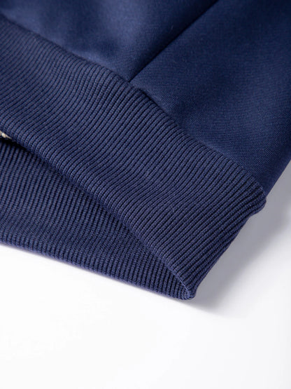 Men's Suit Two-Piece Tracksuit Plush Thickened Warm Sports Jacket+Trousers Sports Suit Winter Outdoor Casual Hoodie Sportswear.