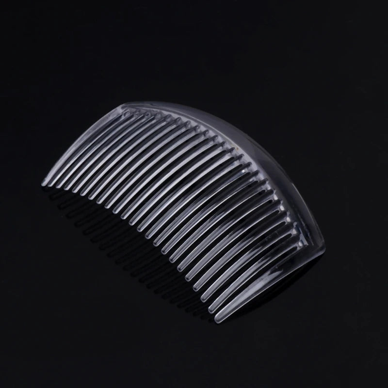5Pcs/Set Handmade Comb 23 Tooth Plastic Headwear Hair Accessories Women DIY Clip.