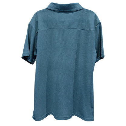 Sommer neue europäische und amerikanische Handel große Herren einfarbig Set mit Kragen, Kurzarm, Reiß verschluss Hosen Set, 2 Stück