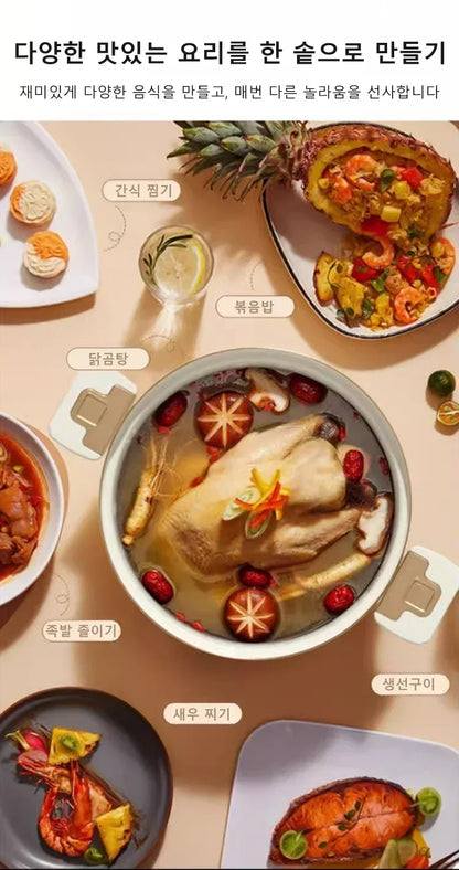 Micro Pressure Cooker Household Large Capacity cooking Pot with Double Ear Non-stick Multi-function Soup Pot Pressure Cooking.