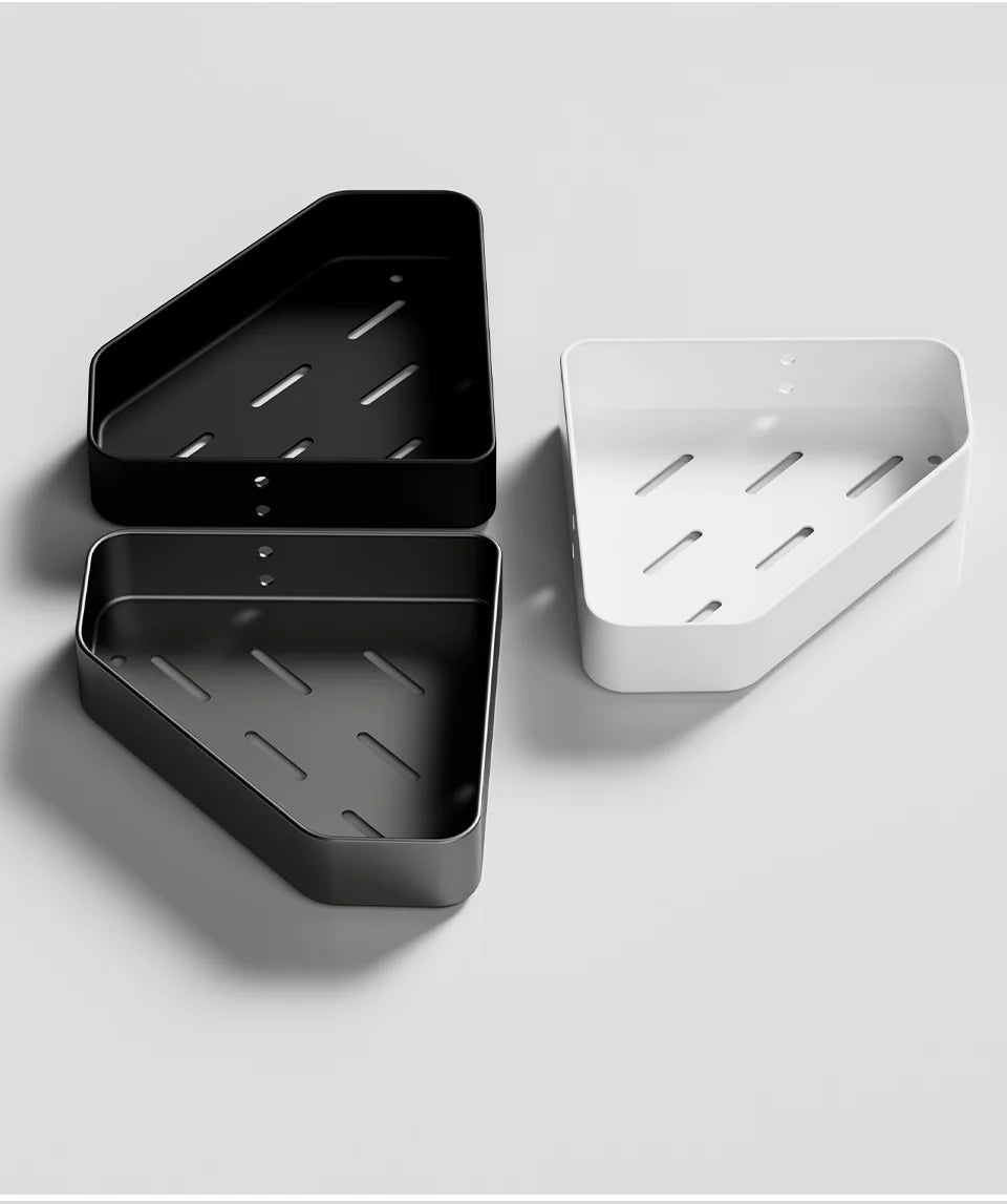 Badezimmerregal Badezimmer Make-up Shampoo Organizer Aluminium Badezimmer Organizer Duschregal Badezimmerzubehör