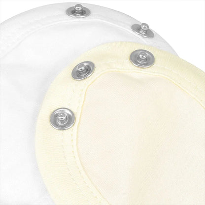 5Pcs Baumwolle Body Extender Snap Warme Baby Strampler Verlängerung Stück Vielseitig Verwenden Kinder Körper Anzug Extender Snap Neugeborenen Snap.