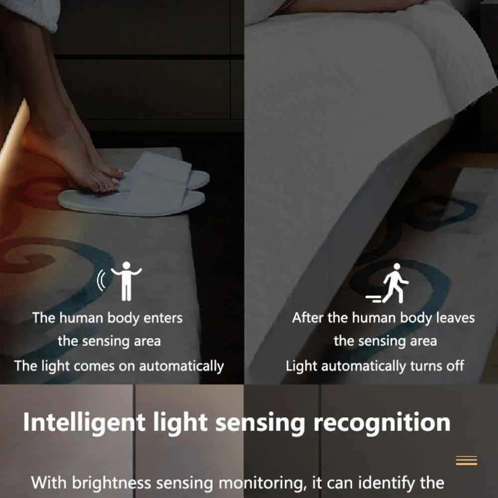 DC5V Neon LED Light Strip Wiress PIR Motion Sensor 6X12MM Silicone Tube Rope SMD2835 120Leds/m Waterproof Flexible Tape Ribbon.