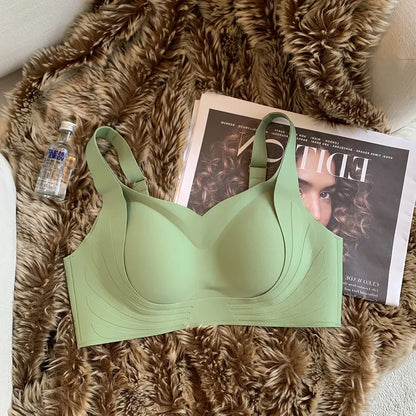 Lifting Goddess Front Buckle Sports Vest Underwear Adjustable Anti-Sagging External Expansion Gathering Beautiful Back Bra.