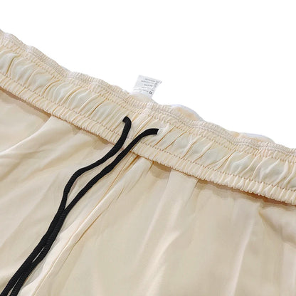 American-style best-selling thin, sporty, casual, simple, trendy, loose, wide-leg jogging long pants for men.