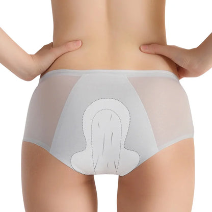 Menstrual Panties for Women Leak Proof Briefs Cotton Lingerie Absorbency Comfortable Physiological Underwear Period Underpants.