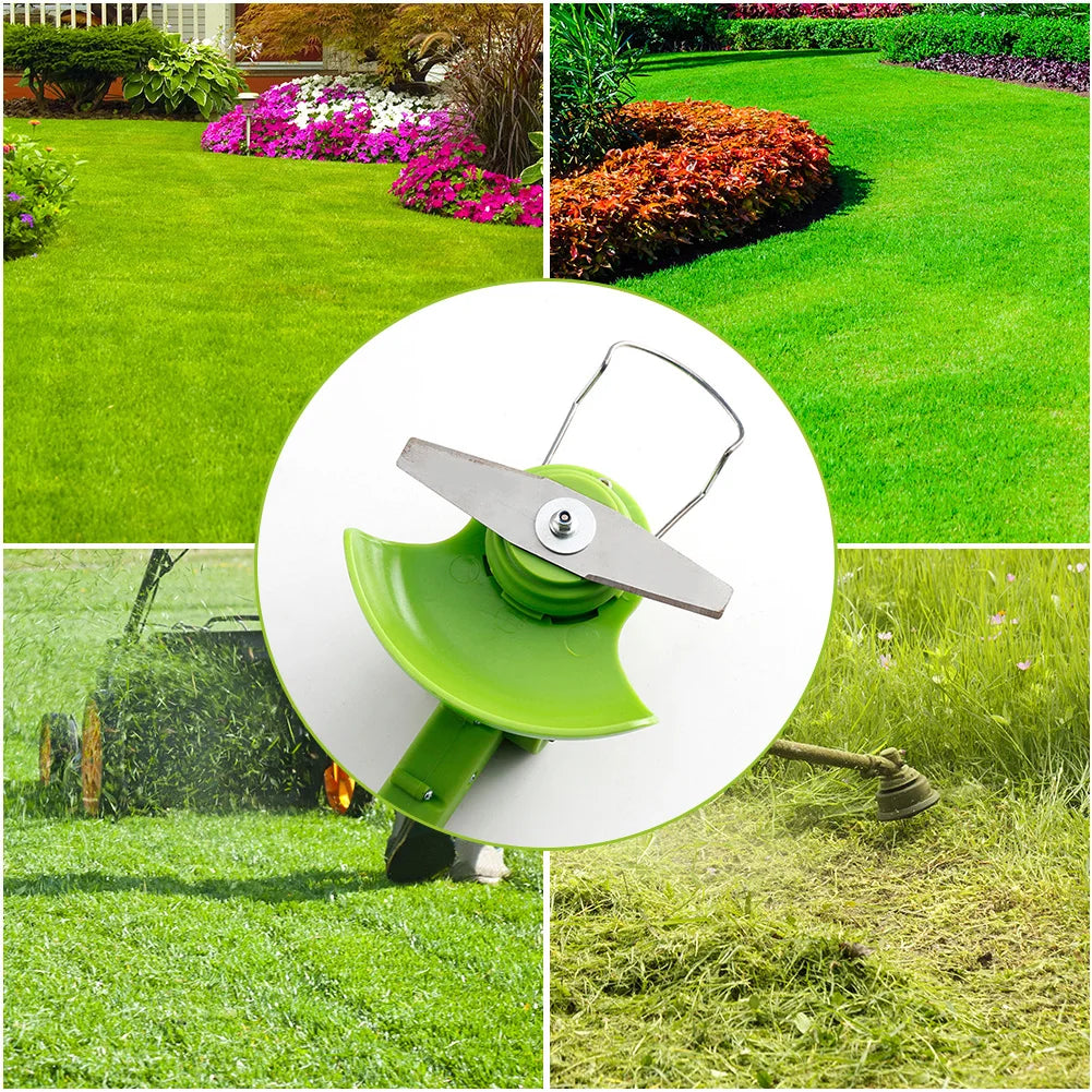 10-1 stücke 15 cm Ersatz Sägeblätter Metall Gras String Trimmer Kopf Rasenmäher Fitting Teile Garten Power werkzeug Ersatz Klinge