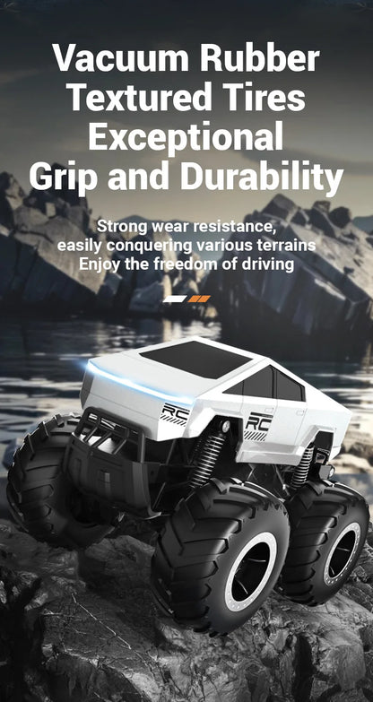 JJRC Auto Remote Control Car Alloy Rc Cars Trucks Vehicle Full-Scale Car Motorcycle Camping Trailer Toys for Boys Kids Children.