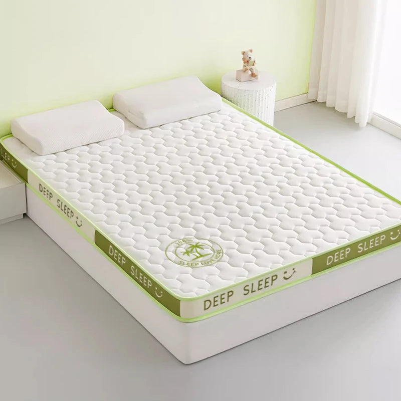 Latex-Schwamm, 4/7 cm, Tatami-Matte, hochwertige, verdickte Memory-Schaum-Matratze, Twin King Queen Size Winter, warm halten Bettbezug