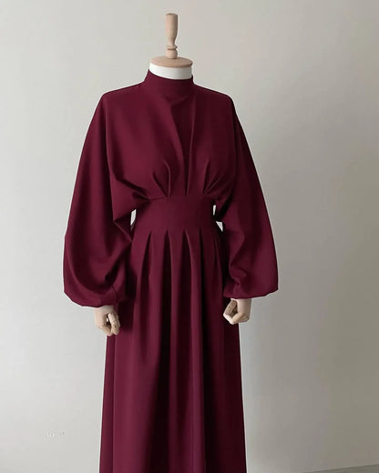 Muslim Modest Dress Kaftan Prayer abaya Ramadan Linen Abaya Dubai Turkey Islam Clothes Women Kebaya Robe Arabe Femme Musulmane