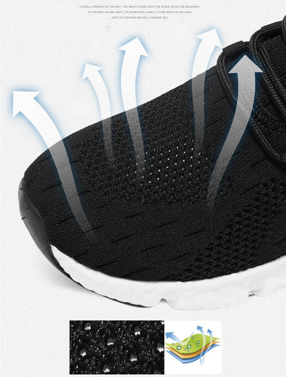 Atmungsaktives Mesh Männer Schuhe Trendy Leichte Fuß Wohnungen Plus Größe Männliche Tennis Turnschuhe Laufen Outdoor Fitness Schuhe 2024