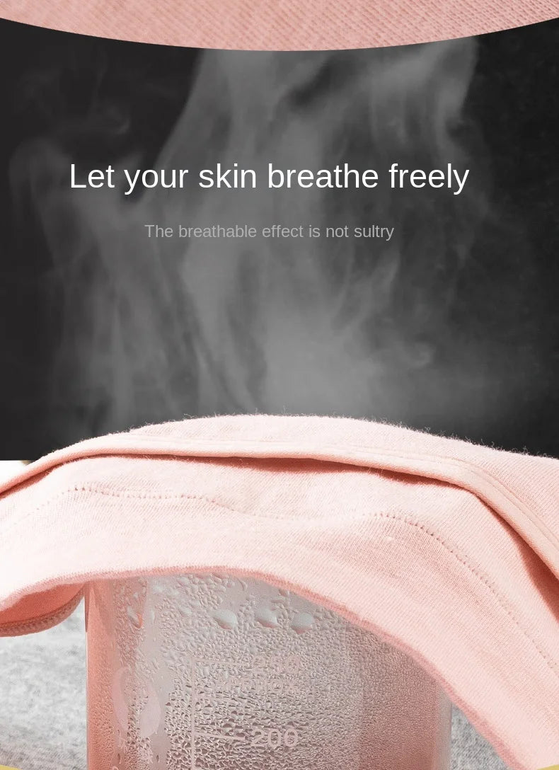 Women's Panties UnderwearLeakproofBreathable Briefs MenstrualPants PlusSizeWaterproof Mid Waist Organic Cotton Protective Briefs.