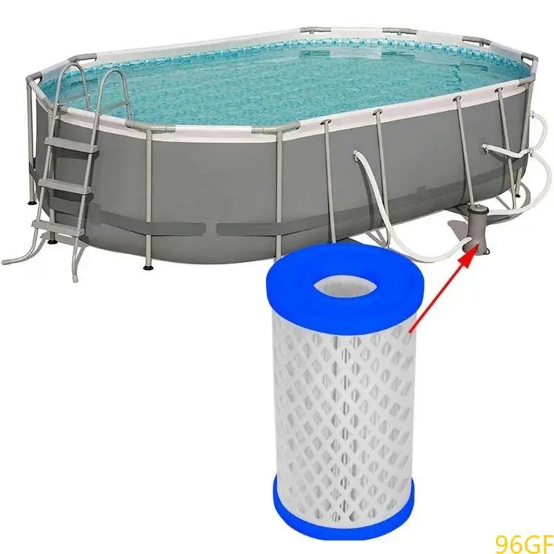 96GF Plastic Pool Filter Cartridge Pool Filter Replacement Swimming Pools Filter