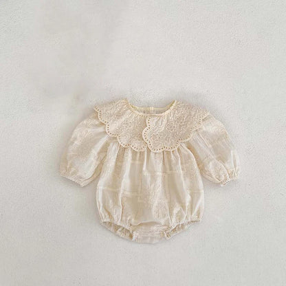 Frühling Baby Body Schwestern Kleid Blume Stickerei Kleid für Kleinkind Mädchen Kleinkind Outfit