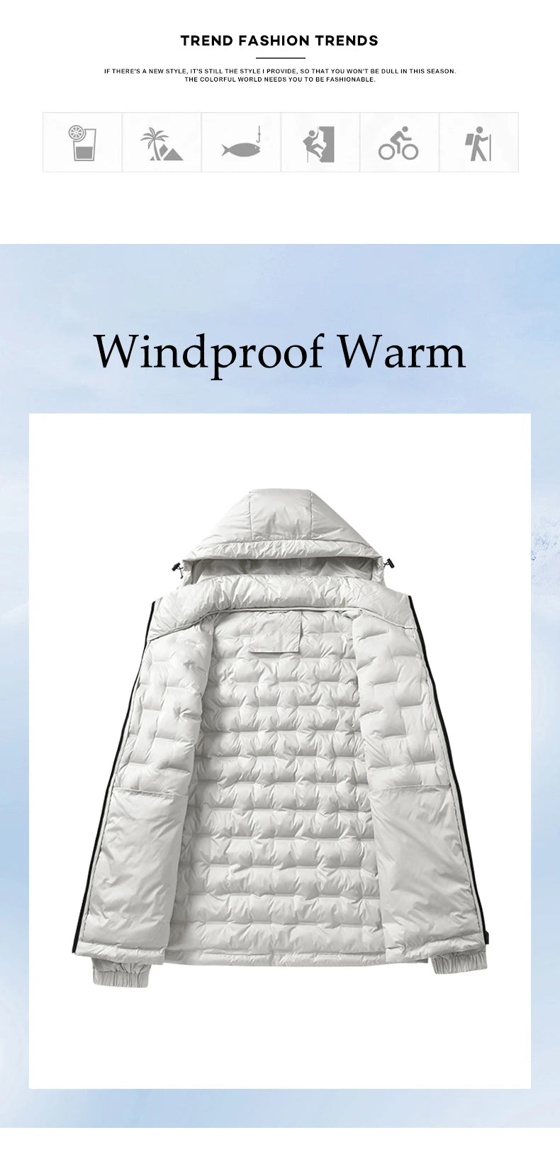 Outdoor Hiking Jacket Winter Fleece Windproof Camping Fishing Hooded Jacket Male Thick Warm Trekking Climbing Skiing Casual Coat.